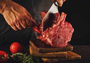 חיתוך סטייק של מסעדת הבשרים באשדוד טקסס סטייק האוס | Texas Steak House